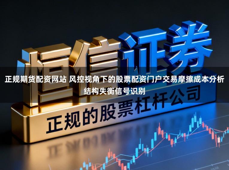 正规期货配资网站 风控视角下的股票配资门户交易摩擦成本分析结构失衡信号识别
