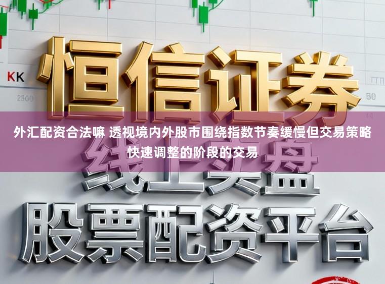 外汇配资合法嘛 透视境内外股市围绕指数节奏缓慢但交易策略快速调整的阶段的交易