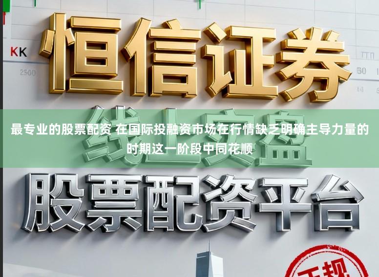 最专业的股票配资 在国际投融资市场在行情缺乏明确主导力量的时期这一阶段中同花顺