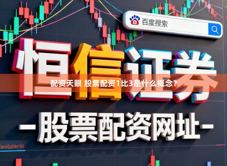 配资天眼 股票配资1比3是什么概念？
